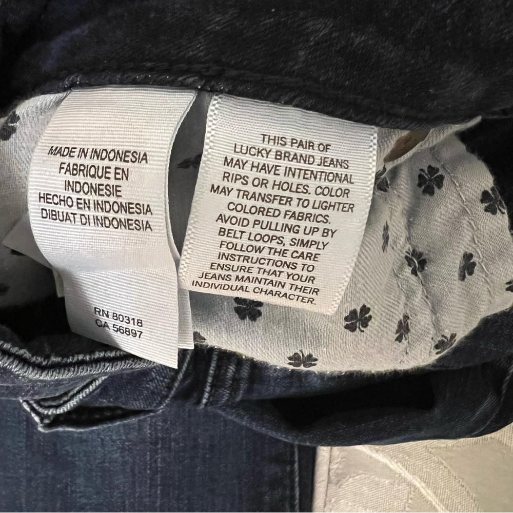 ❤️SOLD❤️ Lucky Brand Lolita Skinny Jeans in Deep Indigo - Picture 6 of 7